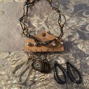 6pc Multicolor Jewelry Set